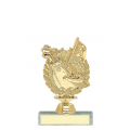 Trophies - #Golf Wreath Style A Trophy 